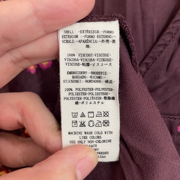 Free people size 2 mini dress like new - Picture 5 of 5